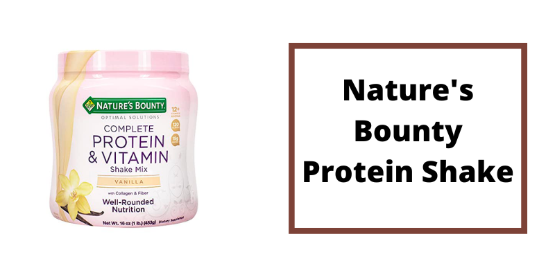 Nature's Bounty Protein Shake Review