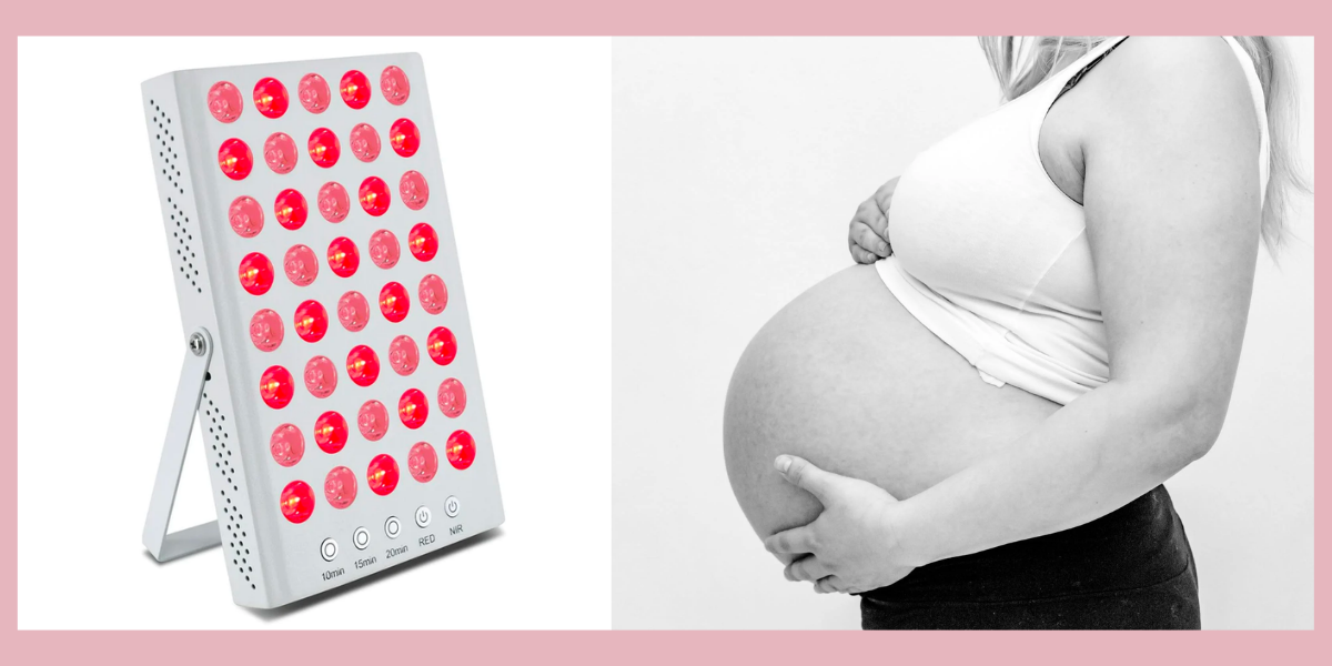 Red Light Therapy with a Pregnant woman
