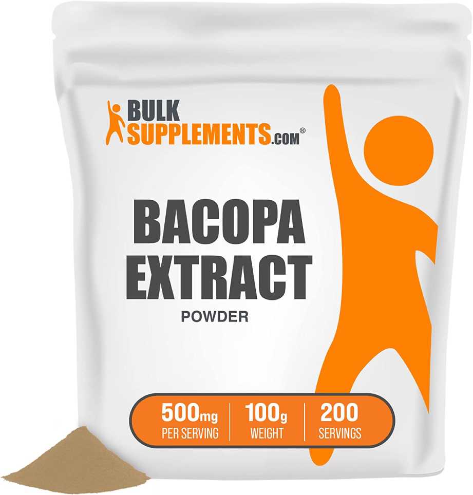 BulkSupplements.com Bacopa Extract Powder