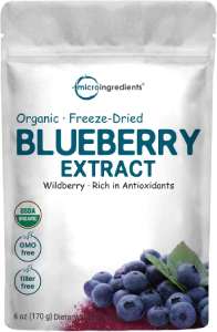 Sustainably Canada Grown Organic Blueberry Extract