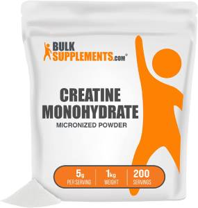 Bulk Supplement’s Creatine Monohydrate Powder