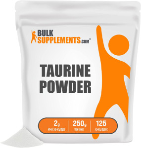 BulkSupplements Pure Taurine Powder