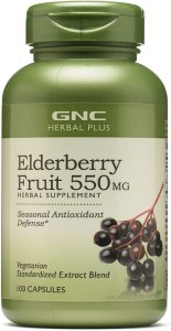 GNC Herbal Plus Elderberry Fruit