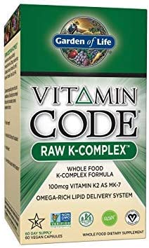 Garden of Life Vitamin Code Raw K- Complex