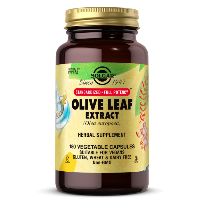 Solgar – Standardized Full Potency Olive Leaf Extract 