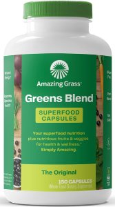 Amazing Grass Greens Superfood Capsules