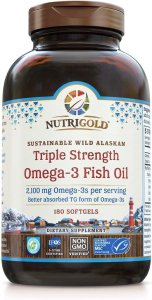 Nutrigold Triple Strength Omega-3 Gold